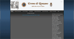 Desktop Screenshot of eremodironzano.it